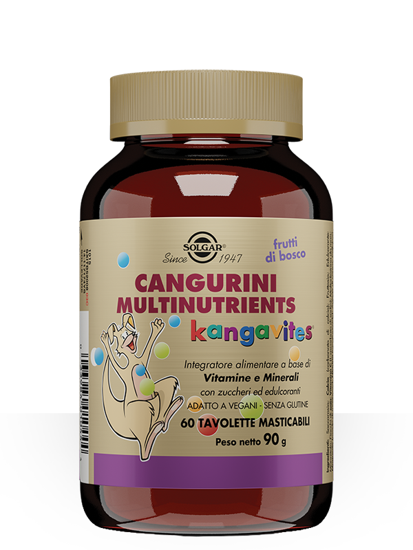 CANGURINI MULTINUTRIENTS (frutti di bosco e frutti tropicali)